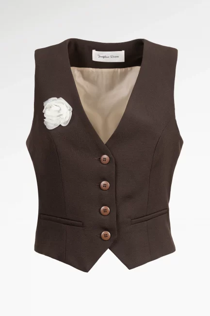 Gilet Dandy chocolat