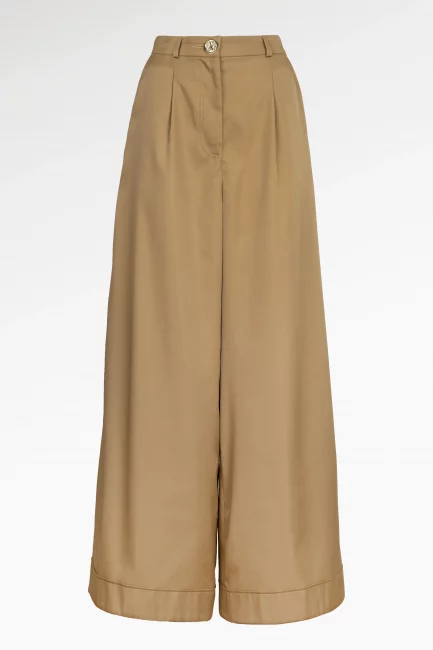 Pantalon Orée Beige Brillant