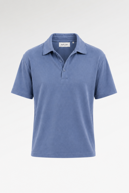 Polo homme bleu