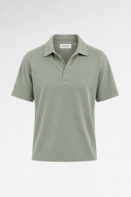 Polo homme vert