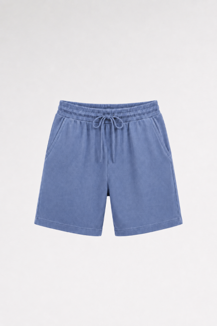 Short homme bleu